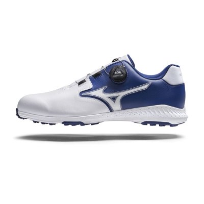 Zapatillas De Golf Mizuno Nexlite Gs Spikeless Hombre - Blancos / Azul Marino - Chile M069QLBPZY